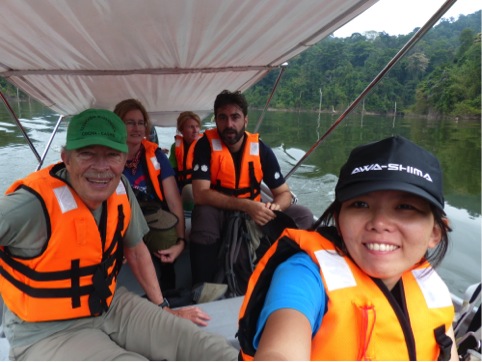 John Terborgh, Royal Belum State Park, northern Malaysia.